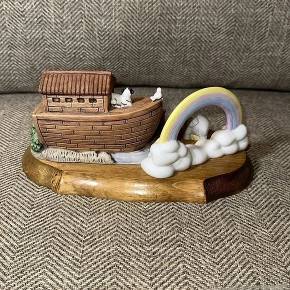 Noahs Ark Vintage Home Interior Collection Collectible HomeCo Wood Accent - Picture 4 of 14